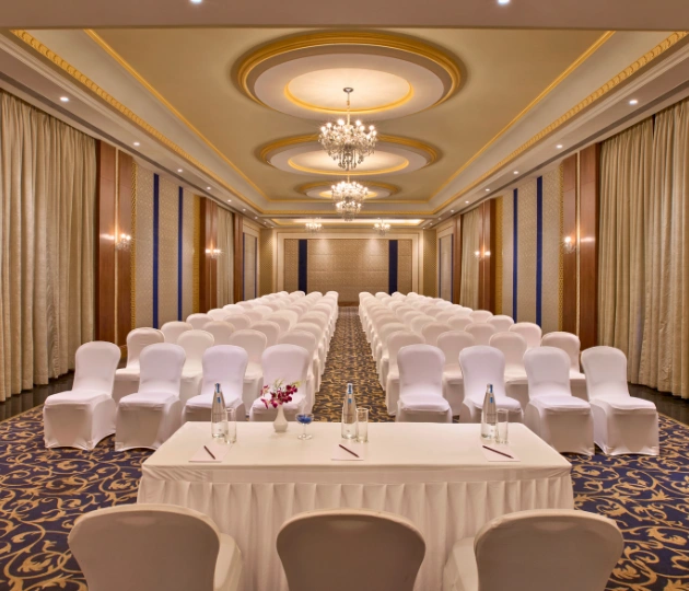 Corporate retreat indoor setting at Mercure Goa Devaaya Resort, Divar Island